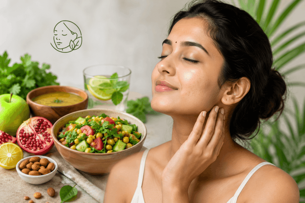 The 30-Day Indian Diet Plan for Acne-Free, Cleaner Skin: A Science-Backed Guide to Clearer Complexion Naturally