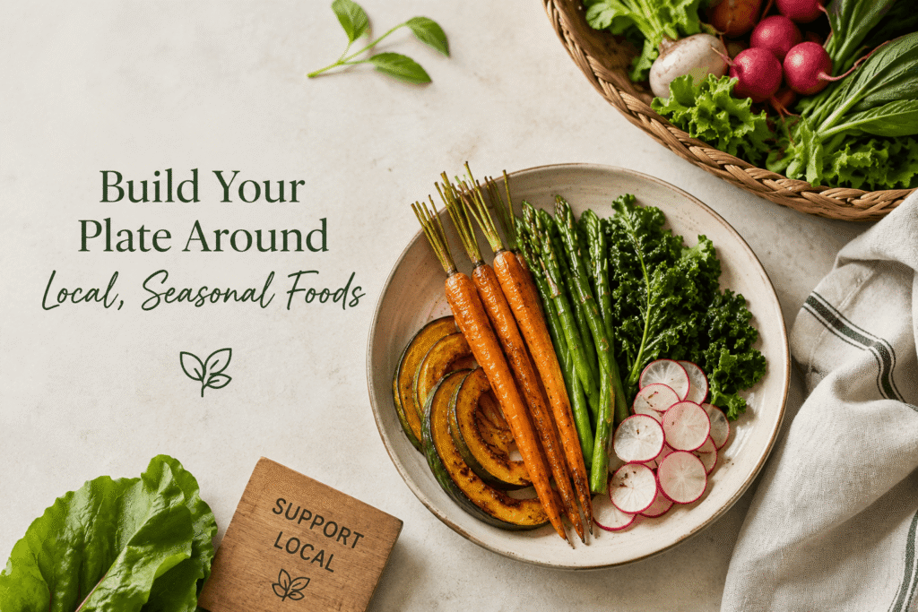 Build Your Plate Around Local, Seasonal Foods