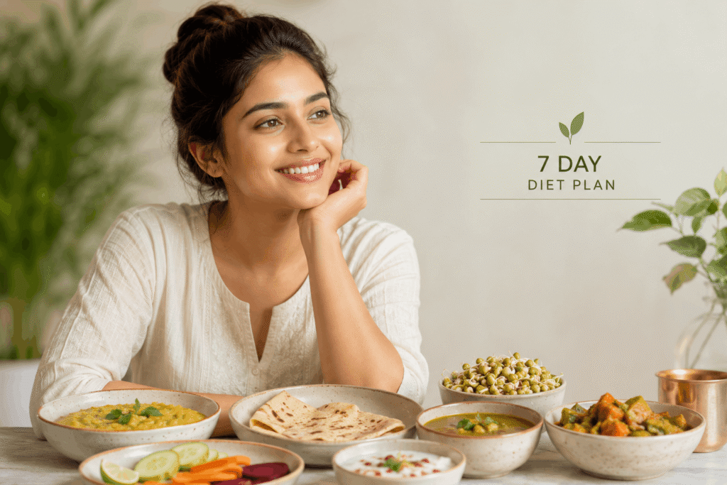7 day Indian diet plan for glowing skin